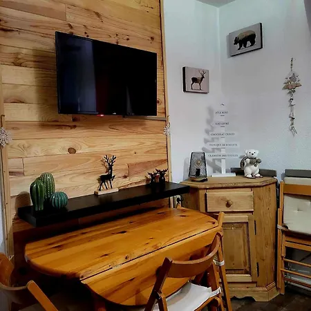 Avec Grande Terrasse 4 Personnes Centre Station La Foux D'allos Апартаменты *