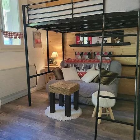 Apartamento Avec Grande Terrasse 4 Personnes Centre Station La Foux D'allos *