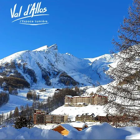 Avec Grande Terrasse 4 Personnes Centre Station La Foux D'allos Allos